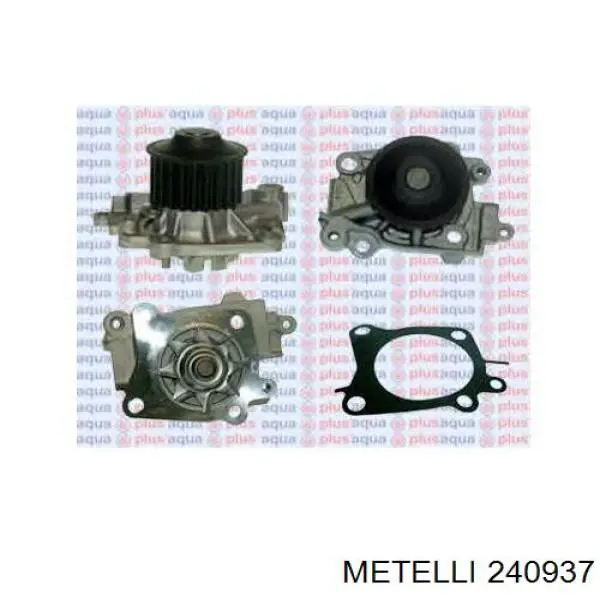 Помпа охлаждения Metelli 240937 цена, от 27.64 USD