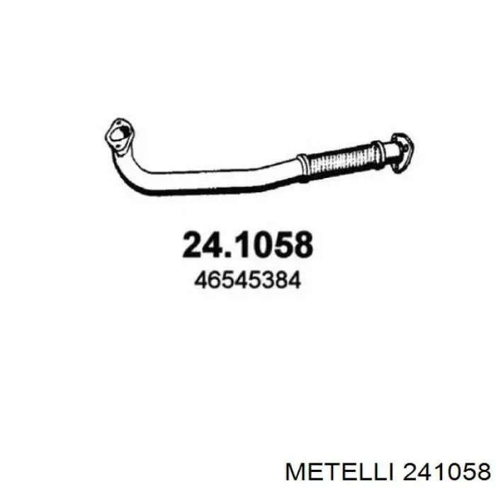 Купить 241058 Metelli Насос охлаждения