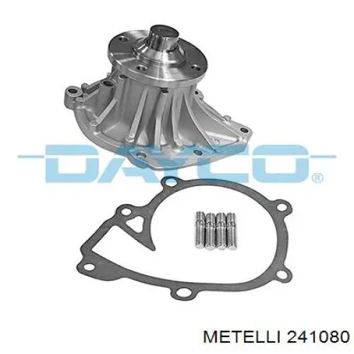 Помпа водяная (насос) охлаждения, в сборе с корпусом 241080 Metelli