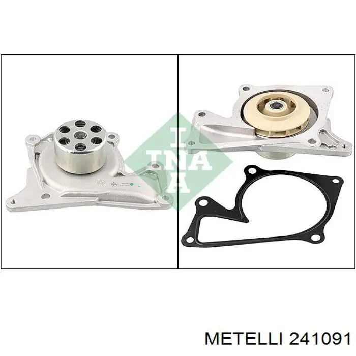 Купить 241091 Metelli Насос охлаждения