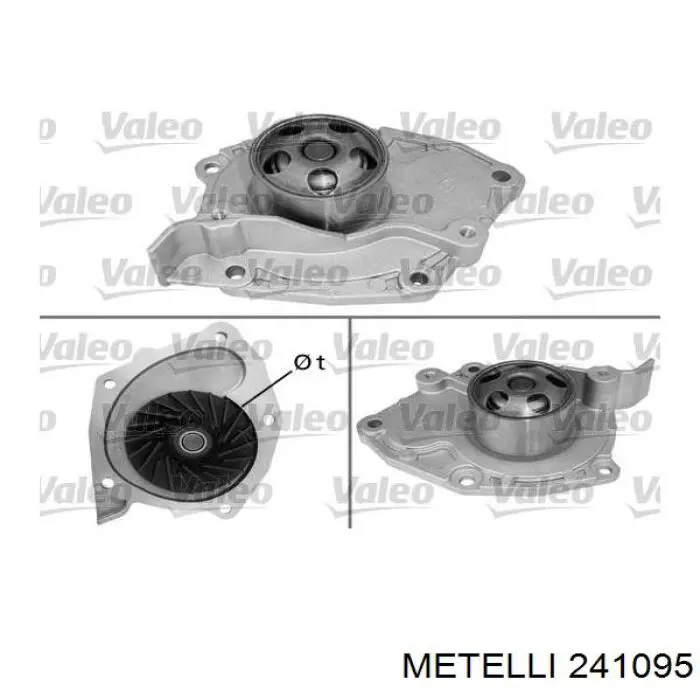 Bomba de agua 241095 Metelli