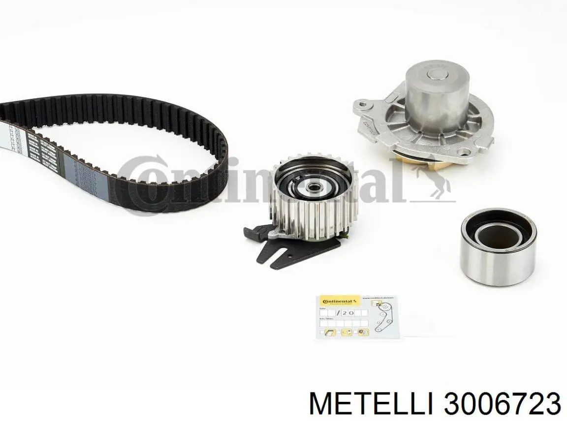 Комплект ремня ГРМ 3006723 Metelli