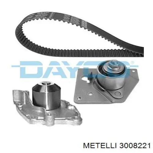 ГРМ ремни, комплект Metelli 3008221 цена, от 87.57 USD