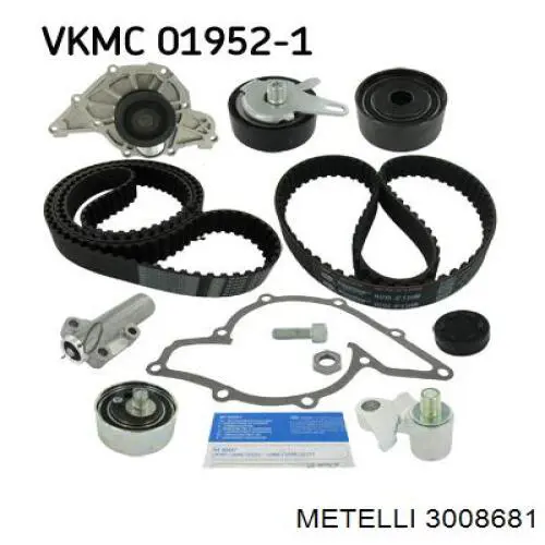 Купить 3008681 Metelli Комплект ГРМ