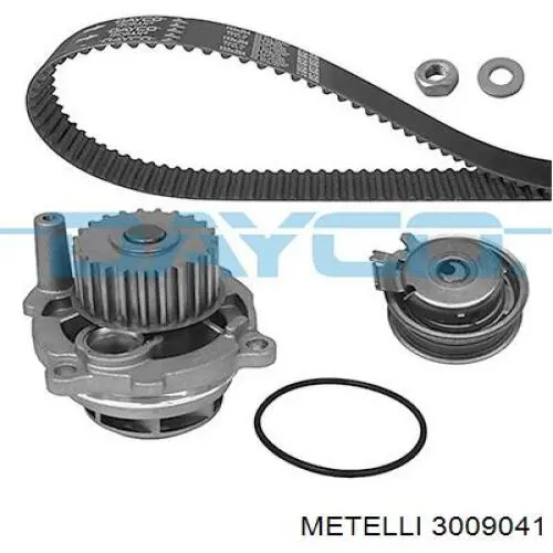 Комплект ГРМ 3009041 Metelli