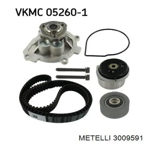 Купить 3009591 Metelli Комплект ГРМ