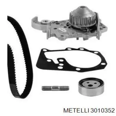 30-1035-2 Metelli correia do mecanismo de distribuição de gás, kit