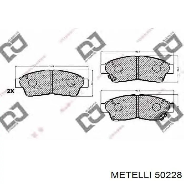 50228 Metelli Цилиндр тормозной, главный