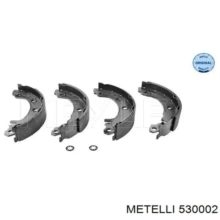 Задние барабанные колодки 530002 Metelli