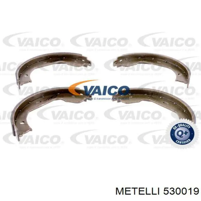 Колодки стояночного тормоза Metelli 530019