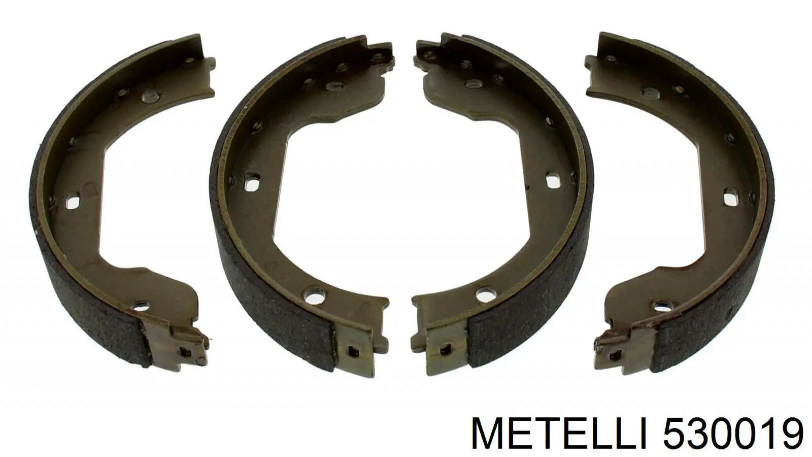 530019 Metelli колодки ручника (стояночного тормоза)