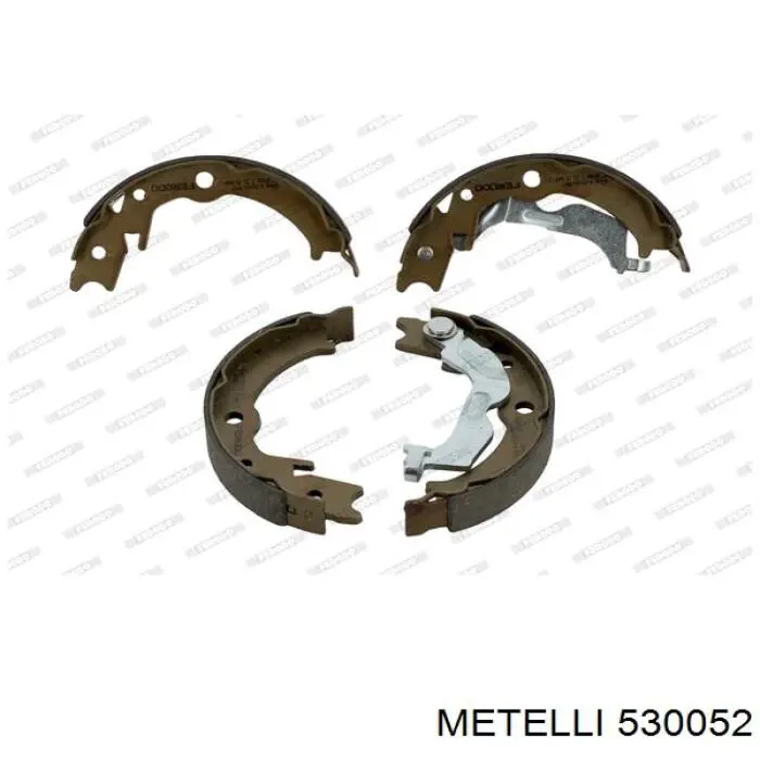 Купить 530052 Metelli Колодки ручника/стояночного тормоза