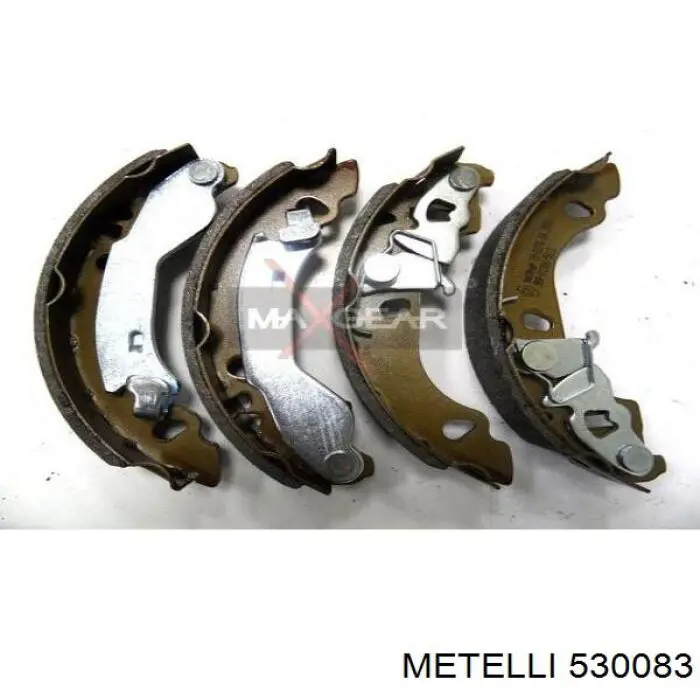 Задние барабанные колодки 530083 Metelli