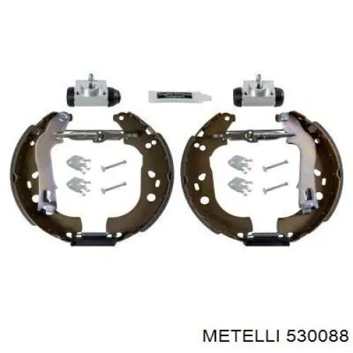 530088 Metelli Барабанные тормозные колодки