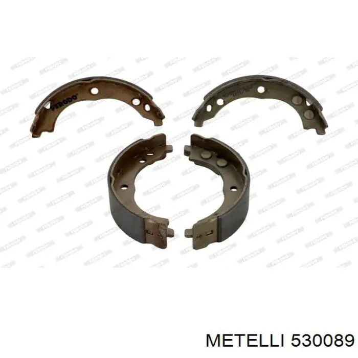 Колодки ручника 530089 Metelli