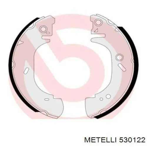 Тормоза рабочие задние ножные и тормозные барабаны Metelli 530122 цена, от 32.65 USD