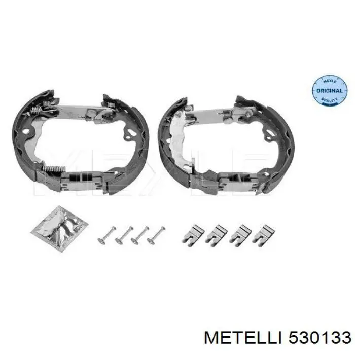 Задние барабанные колодки 530133 Metelli