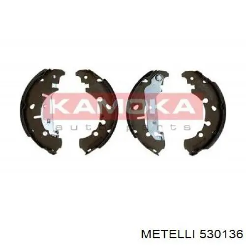 Задние барабанные колодки 530136 Metelli
