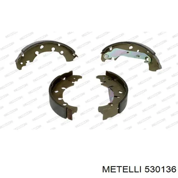 Тормоза рабочие задние ножные и тормозные барабаны Metelli 530136 цена, от 17.84 USD