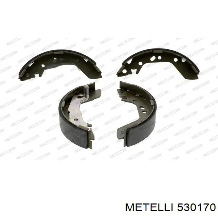 Тормоза рабочие задние ножные и тормозные барабаны Metelli 530170 цена, от 16.12 USD