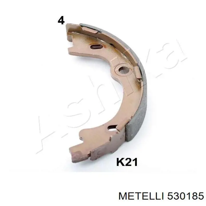Тормозные колодки стояночного тормоза Metelli 530185 цена, от 16.71 USD