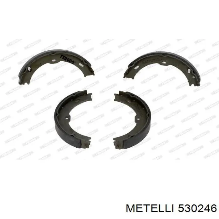 Колодки стояночного тормоза Metelli 530246