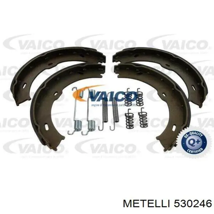 Тормозные колодки стояночного тормоза Metelli 530246 цена, от 16.41 USD