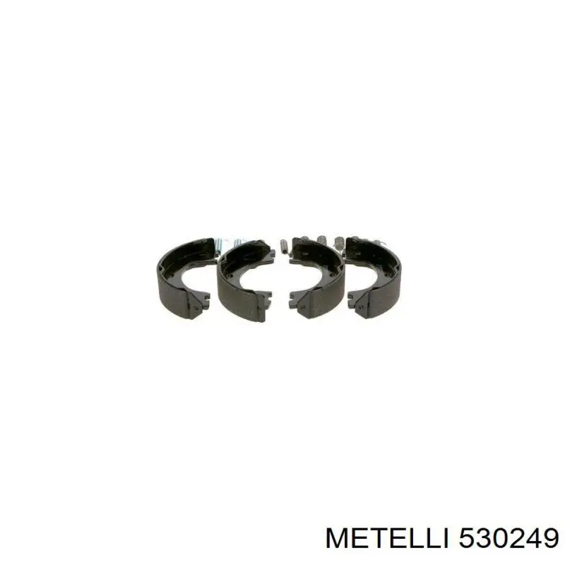 Колодки стояночного тормоза Metelli 530249
