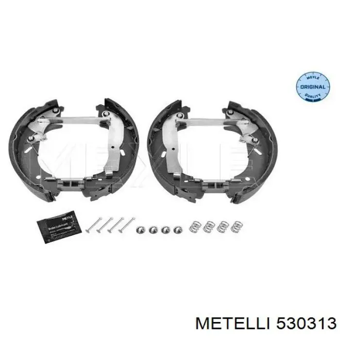 Задние барабанные колодки 530313 Metelli