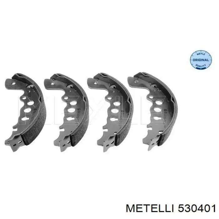 Задние барабанные колодки 530401 Metelli