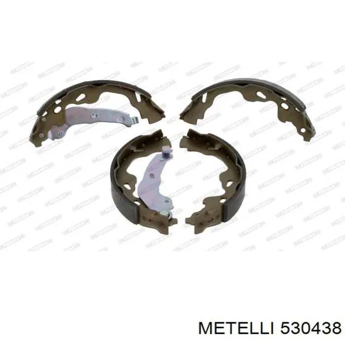 530438 Metelli Барабанные тормозные колодки