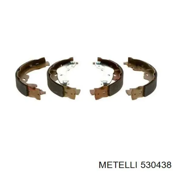Тормоза рабочие задние ножные и тормозные барабаны Metelli 530438 цена, от 17.00 USD