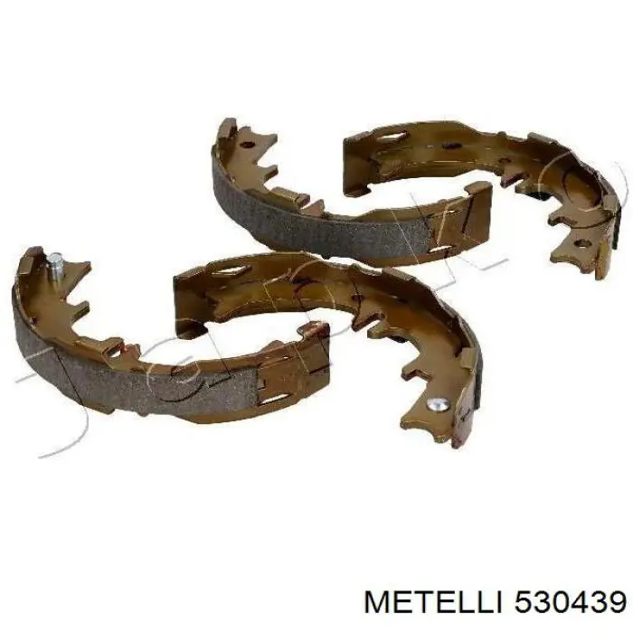 Колодки стояночного тормоза Metelli 530439