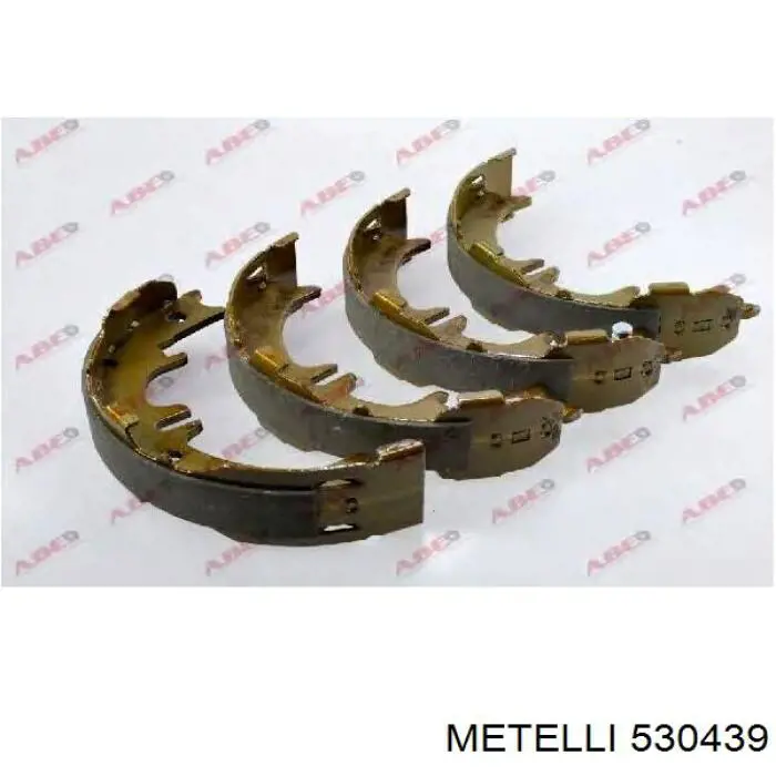 530439 Metelli Тормозные колодки ручника