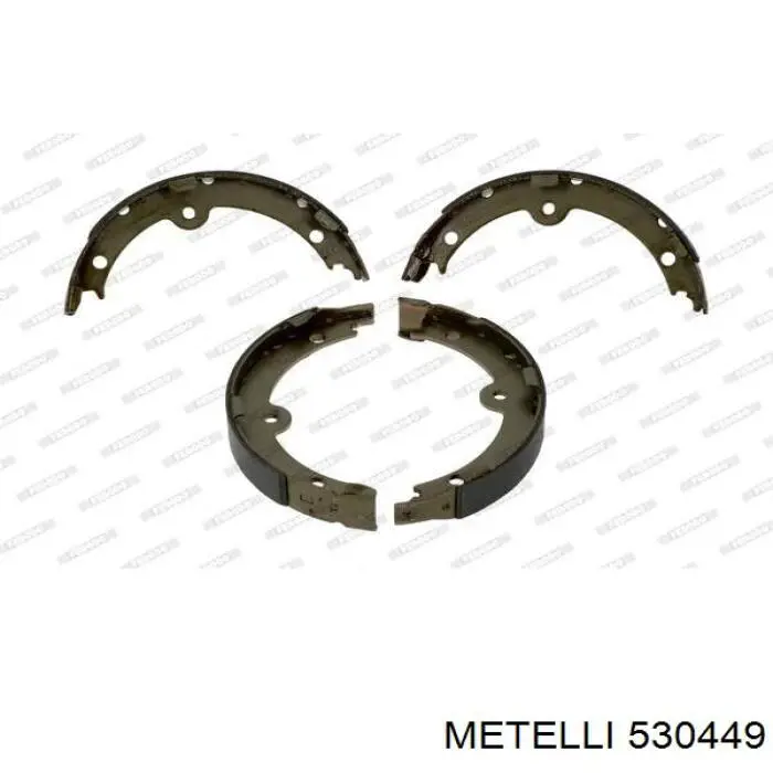 Колодки ручника 530449 Metelli