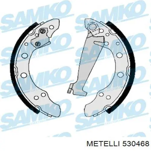Барабанные колодки Metelli 530468