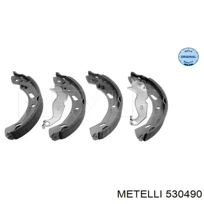 Задние барабанные колодки 530490 Metelli