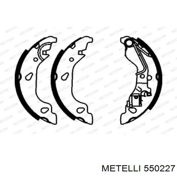 550227 Metelli cilindro mestre de embraiagem