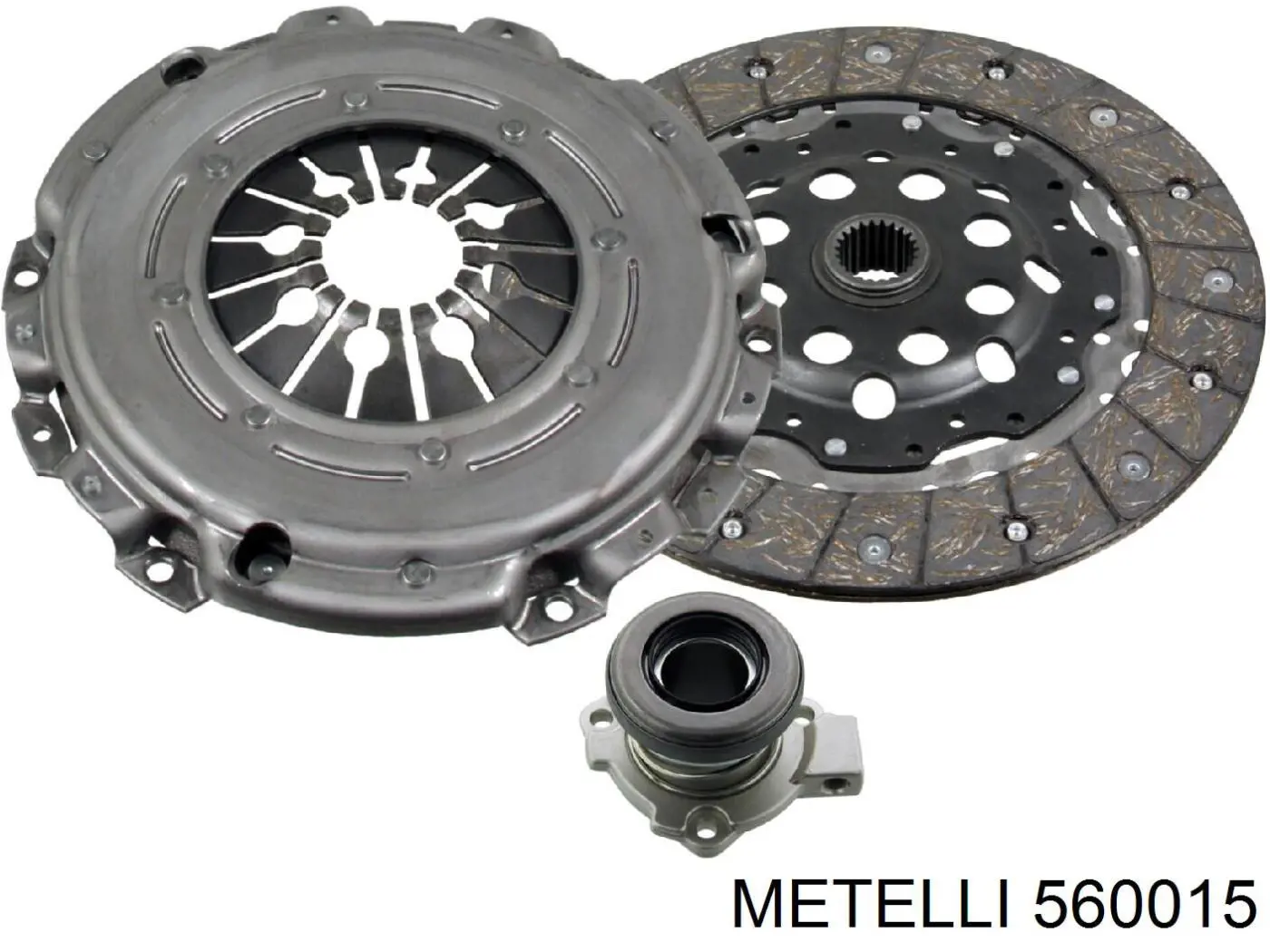 56-0015 Metelli cilindro de trabalho de embraiagem montado com rolamento de desengate