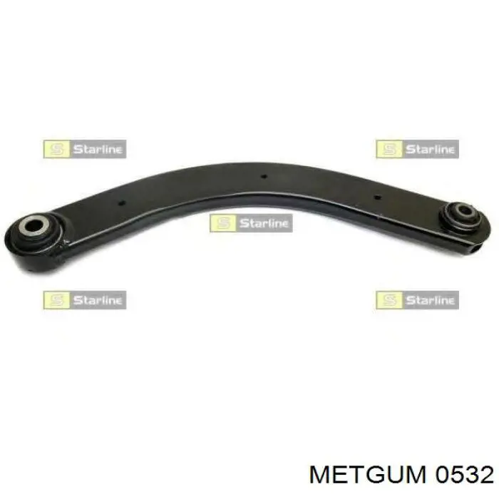 Сайлентблок верхнего заднего рычага Metgum 0532