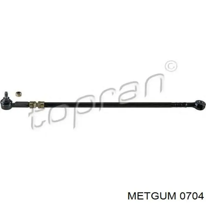 0704 Metgum Сайлентблок рулевой тяги