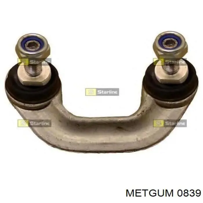 Втулка стойки переднего стабилизатора Metgum 0839 цена, от 3.17 USD