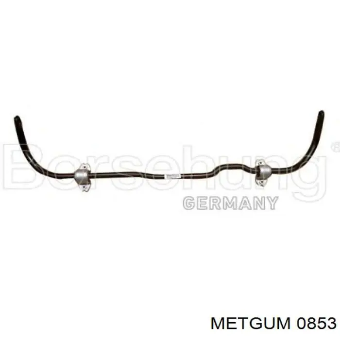 Втулка переднего стабилизатора Metgum 0853 цена, от 6.05 USD