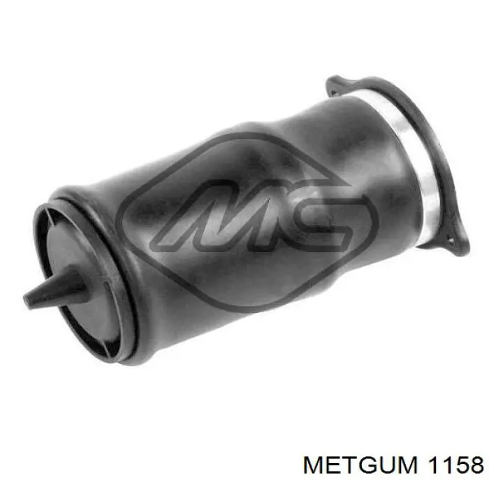 1158 Metgum Пыльник направляющей суппота тормозного, переднего