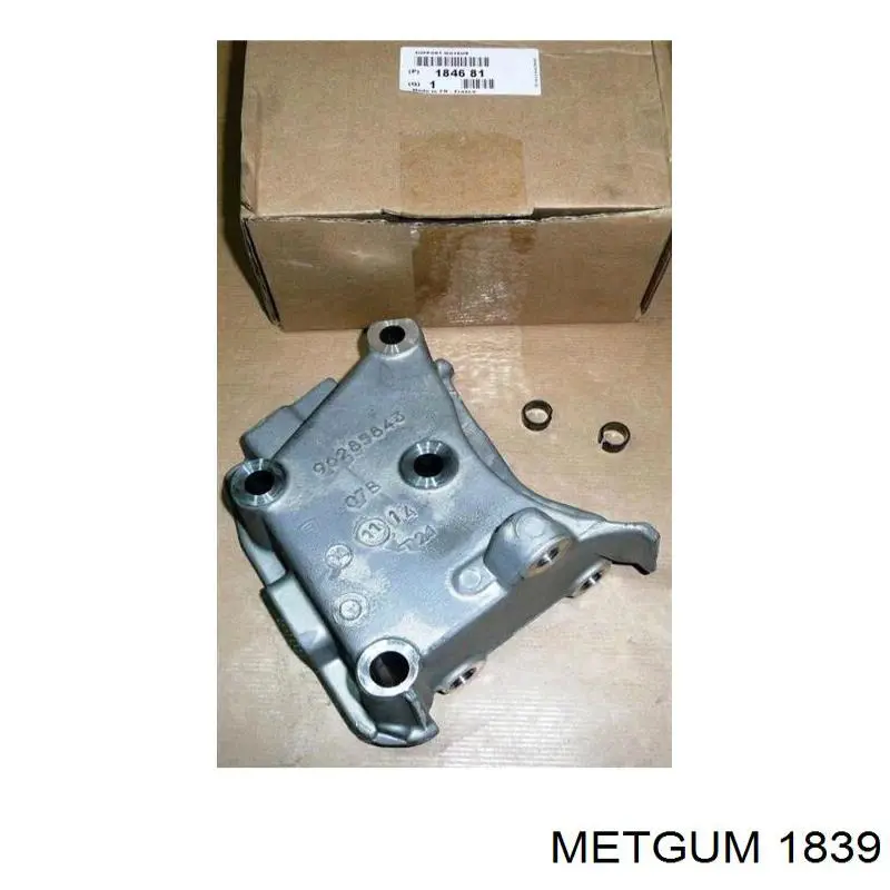 Внутренний сайлентблок заднего поперечного рычага Metgum 1839 цена, от 7.18 USD