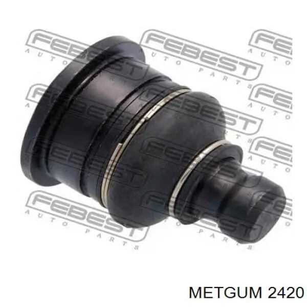 Сайлентблок амортизатора заднего Metgum 2420