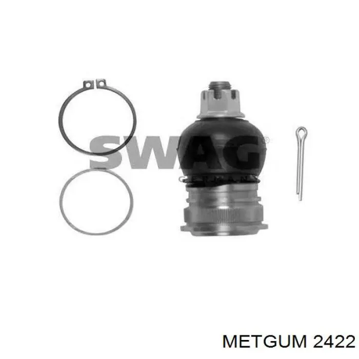 Сайлентблок амортизатора заднего Metgum 2422 цена, от 4.11 USD
