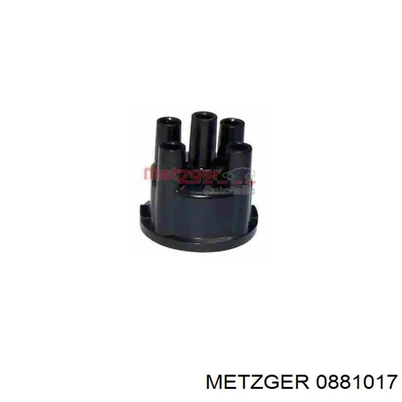 0881017 Metzger крышка распределителя зажигания (трамблера)