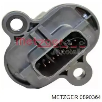 0890364 Metzger sensor de fluxo (consumo de ar, medidor de consumo M.A.F. - (Mass Airflow))