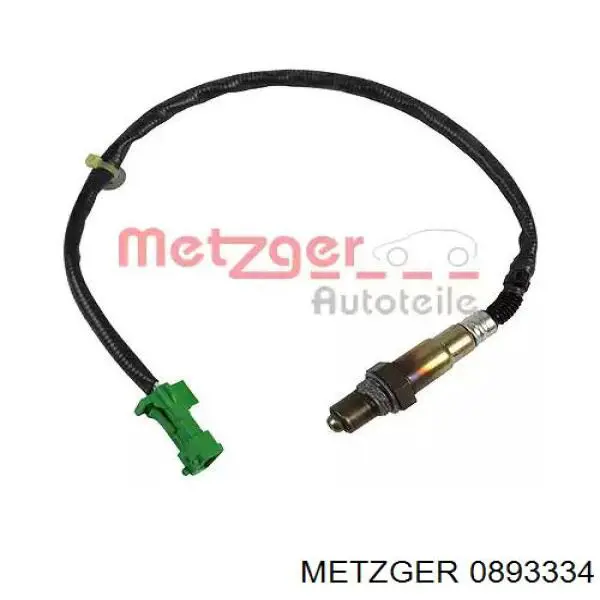 0893334 Metzger sonda lambda, sensor de oxigênio até o catalisador